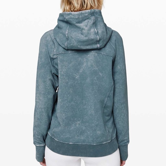 Lululemon Scuba Pullover - Washed Blue Charcoal - 6 - Picture 2 of 9